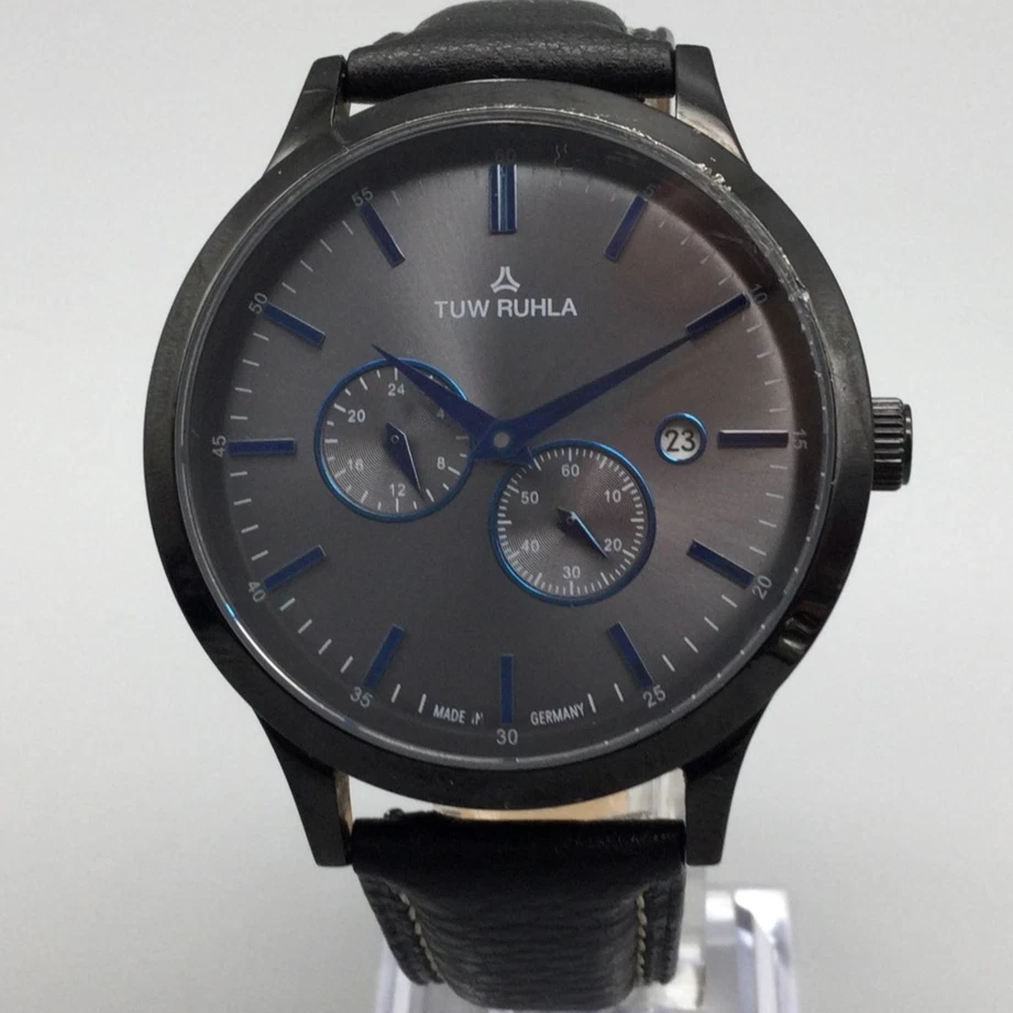 Ruhla Orologio Automatico 4866M3 – Quadrante Blu, Movimento Citizen Miyota 82S5, Made In Germany
