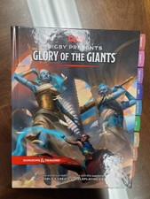 D D Bigby Presents Glory of the Giants Standard Cover 5th Edition