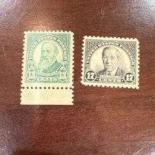 US Stamps Collection Scott#622 Mint NH OG #623 Mint NH OG well Centered   X55