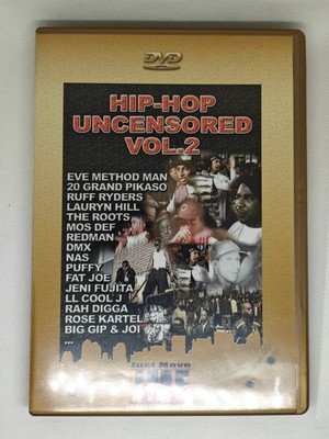 Hip-Hop Uncensored Vol. 2 DVD FSK16 Method Man DMX Nas Redman Lauryn Hill RAR