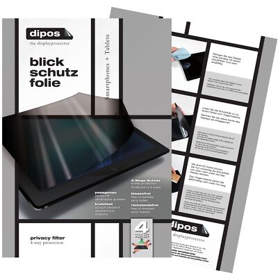 Schutzfolie für Leagoo M5 Blickschutzfolie matt Folie dipos Privacy Displayfolie