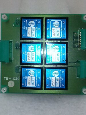 TEL Tokyo Electron TB-1020 Relay Board PCB Assembly, Used