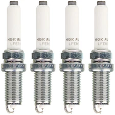 NGK 95125 Set of 4 Ruthenium HX Spark Plugs Gap 0.032" for A6 Macan Jetta Passat