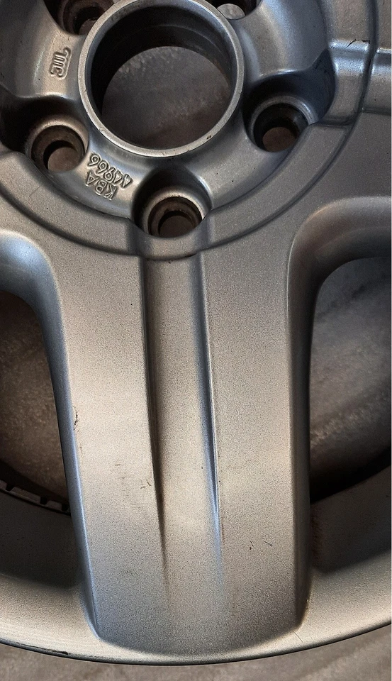 1 Original VW Alliage 7x16 ET38 Polo KBA 44966 Golf 4 Bora Jante Llanta Fox - Photo 4/4