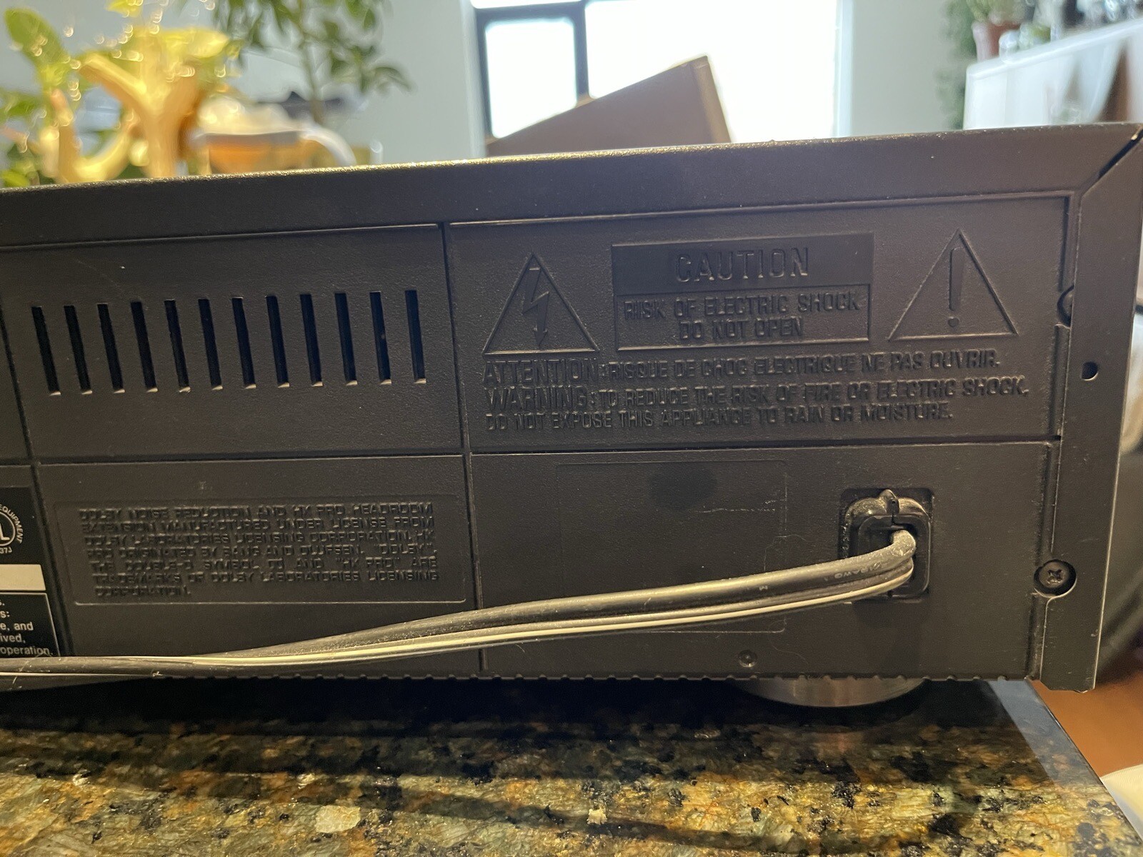 Yamaha KX580 Stereo Cassette Deck Works but READ LOUD SQUEAL eBay