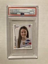 2019 Panini Women's World Cup Stickers Rose Lavelle PSA 10