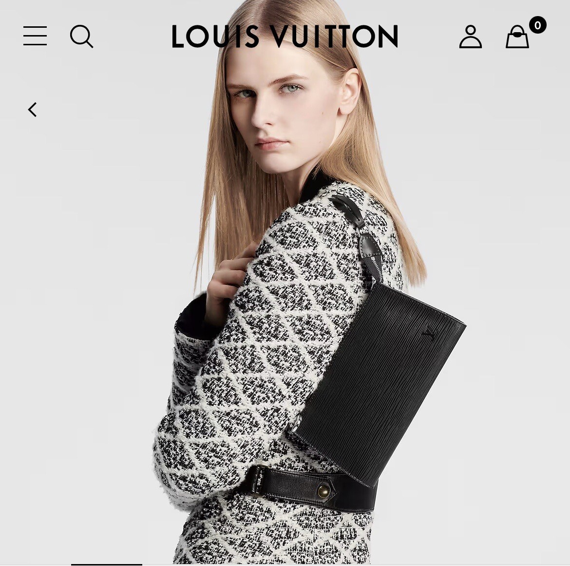 バッグ Louis Vuitton Epi Pochette Accessoires Louis Vuitton Pochette Accessoires Pouch Black Leather for sale