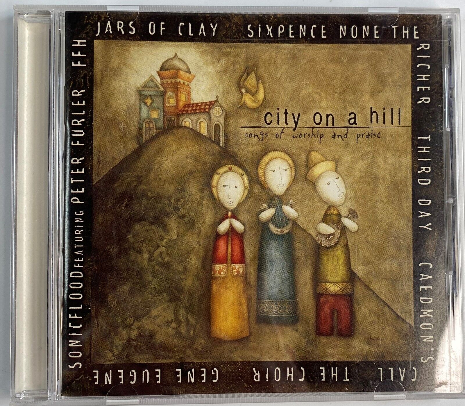 Jars of Clay City On a Hill CD (2000 Essential 83061-0607-2) EX Cond