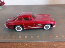 1954 Mercedes Benz 300 SL Gullwing Tin Litho Friction Car Toy Red