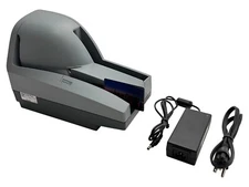 Digital Check TellerScan 240-50 DPM Inkjet Check Reader Scanner 153000-72 w/AC
