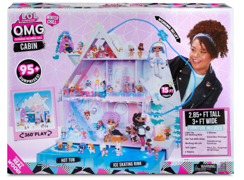 lol doll ski chalet