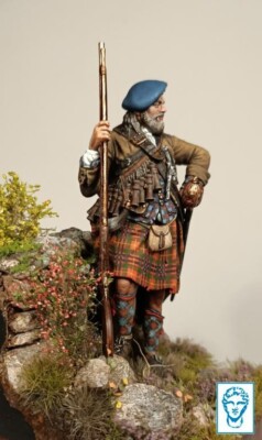 Scottish soldier of Seaforth Highlander Sudan Painted Toy Soldier Pre-Sale | Art