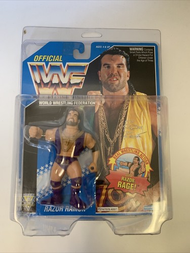 SEALED Official WWF Purple Razor Ramon Hasbro 1994...