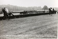19550 Photo Amateur Prize Krefeld Horse Race 21.5.1966 Race Track Rider