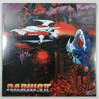 VINYLE DARIUS II ORIGINAL VIDEOSPIEL SOUNTRACK (1 CLEAR LP) NEU