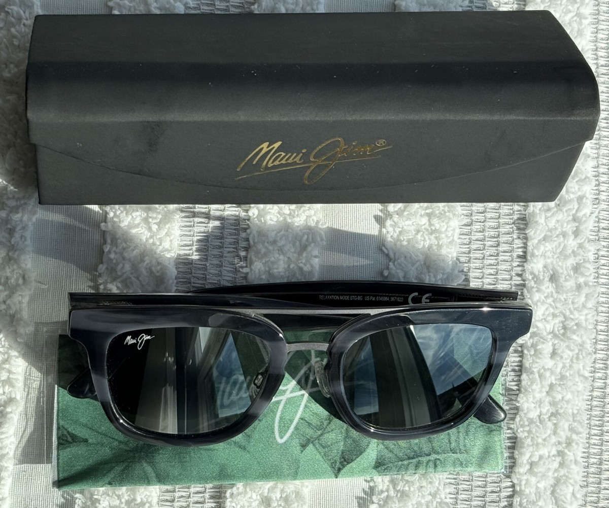 Maui Jim Relaxation Mode MJ 844 11 Grey Tortoise Frame + Neutral