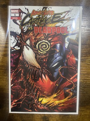ABSOLUTE CARNAGE VS DEADPOOL #1 * NM+ * (OF 3) TYLER KIRKHAM VARIANT TRADE A  