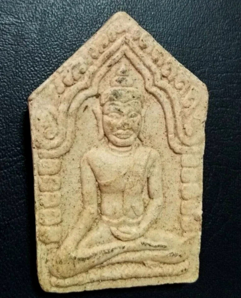 Amuleto tailandés Khun Paen Prai Kuman Kai Kaew Kruba Duangdee Wat Ban Fon, Chiang Mai Foto 3 de 4