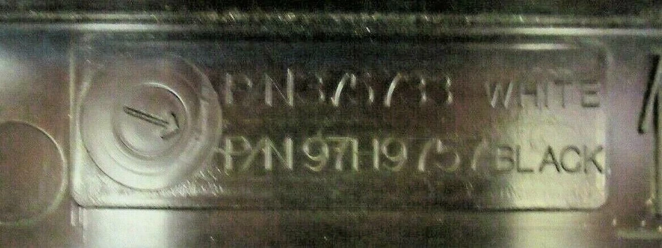 Job Lot 2 x IBM 97H9754 97H9757 1U Blank Server Rack Cabinet Filler Black - Image 3 of 4