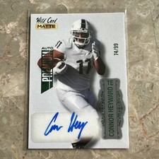 2022 Connor Heyward Wild Card Matte White Auto 74/99