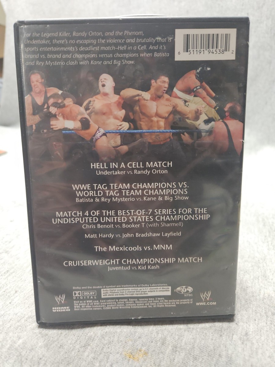 Armageddon (2005, DVD) WWE Wrestling Undertaker Randy Orton