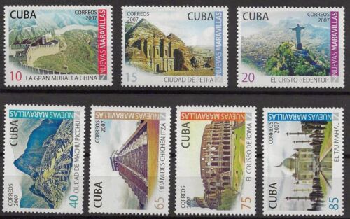 sCUBA  Sc# 4731-4737  SEVEN WONDERS OF THE MODERN WORLD Cpl set of 7  2007 MNH - Picture 1 of 1