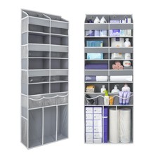 Extra Large Over The Door Organizer with Clear Pockets - 8 Compartments XL ...