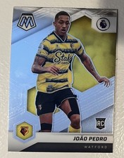2021-22 Panini Mosaic PL João Pedro #46 Rookie Base Card Watford. rookie card picture