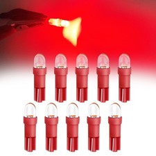10pcs T5 W1.2w W2.3w Led Car Bulb High Brightness Signal Light Long Life