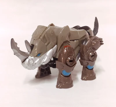 Transformers Cybertron Backstop Autobot Scout Class Rhino Hasbro 2005 Figure - Photo 1/4
