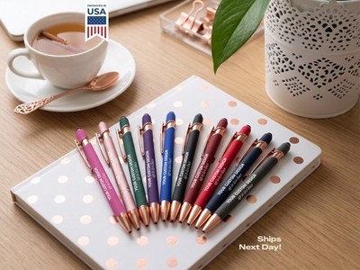 Personalized Business Logo Pens 10-100 Custom pens. Laser engraved.