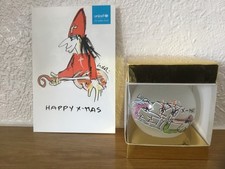 Christbaumkugel Udo Lindenberg "Lucky X-Mas" mit Weihnachtskarte