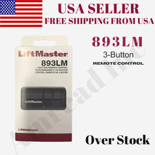 LiftMaster 893LM Remote  Security 2.0 Garage Door Opener 3-Button Control