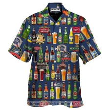 Beer Unisex Hawaiian Shirt