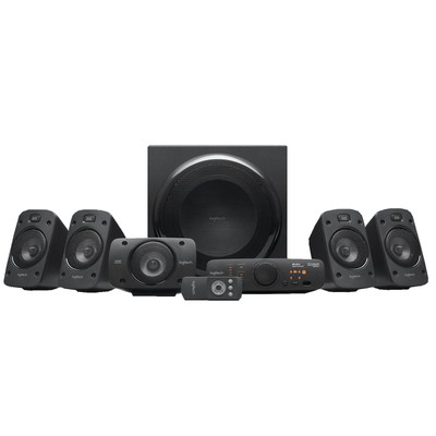 LOGITECH Z906 PC-Lautsprecher (5.1 Lautsprechersystem, Schwarz