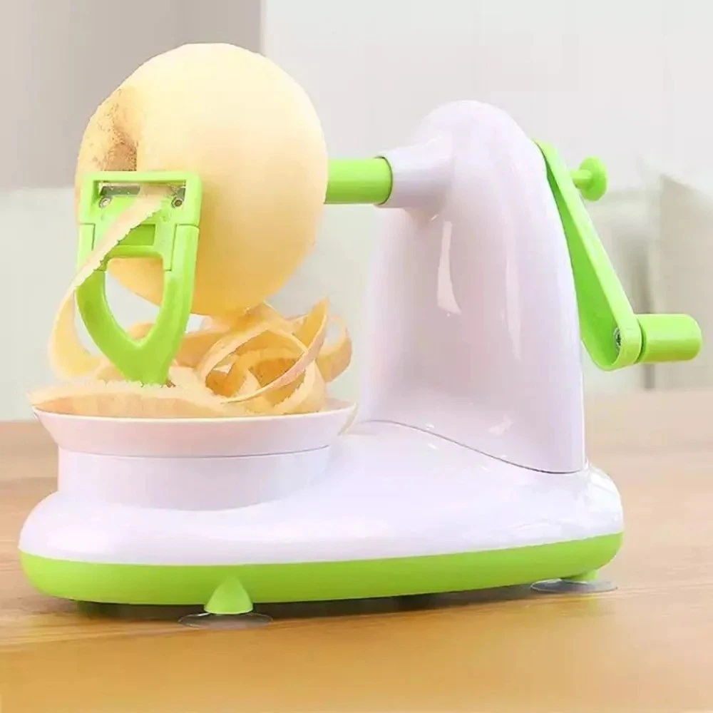 Manual Hand Crank Multifunction Fruit Peeler Slicer Corer Blades Apples Kitchen
Opens in a new windo