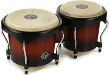 Latin Percussion City Wood Bongos - Vintage Sunburst