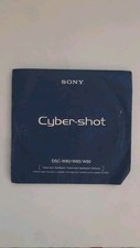 SONY Cyber-Shot Instruction Manual DSC- W80 W85 W90 Handbook CD Software Guide