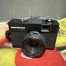 Sports Illustrated 35mm camera not working, damaged - for parts AS IS