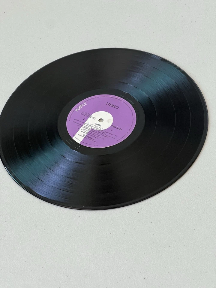 Deep Purple Burn Vintage Vinyl Record LP 12” First Australian Press 1974 EMI - Image 3 of 4