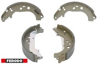 Ferodo FSB687 Bremsbackensatz 4 Bremsbacken Trommelbremse FüR Ford FüR Mazda