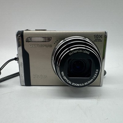 Olympus Stylus 9000 Digital Camera 12MP 10X Optical Wide Zoom Silver WORKS