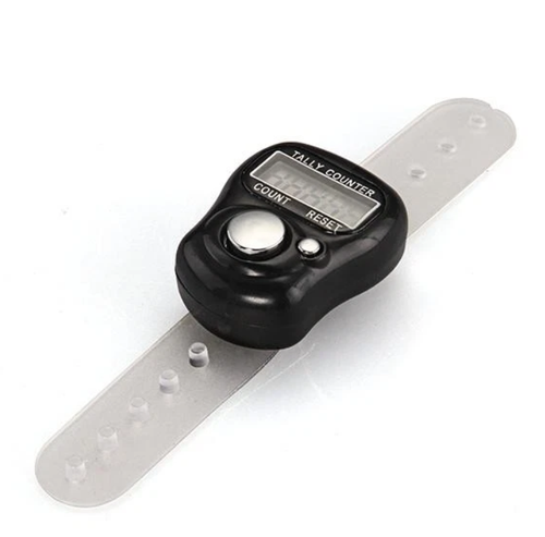 Digital Hand Counter Click Press Number Screen Tally Tasbeeh Tasbih Finger Band - Picture 5 of 5