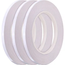 Hotop 1/4 Inch Quilting Sewing Tape Wash Away Tape, Each 22 Yard (3 White 