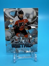 2025-26 Skybox Metal Universe Planet Metal TRAVIS KONECNY 37 of 40 PM