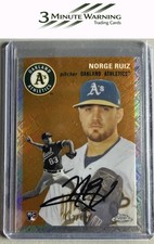 2023 Topps Chrome Platinum Anniversary #101 Norge Ruiz Topps Refractors #/499