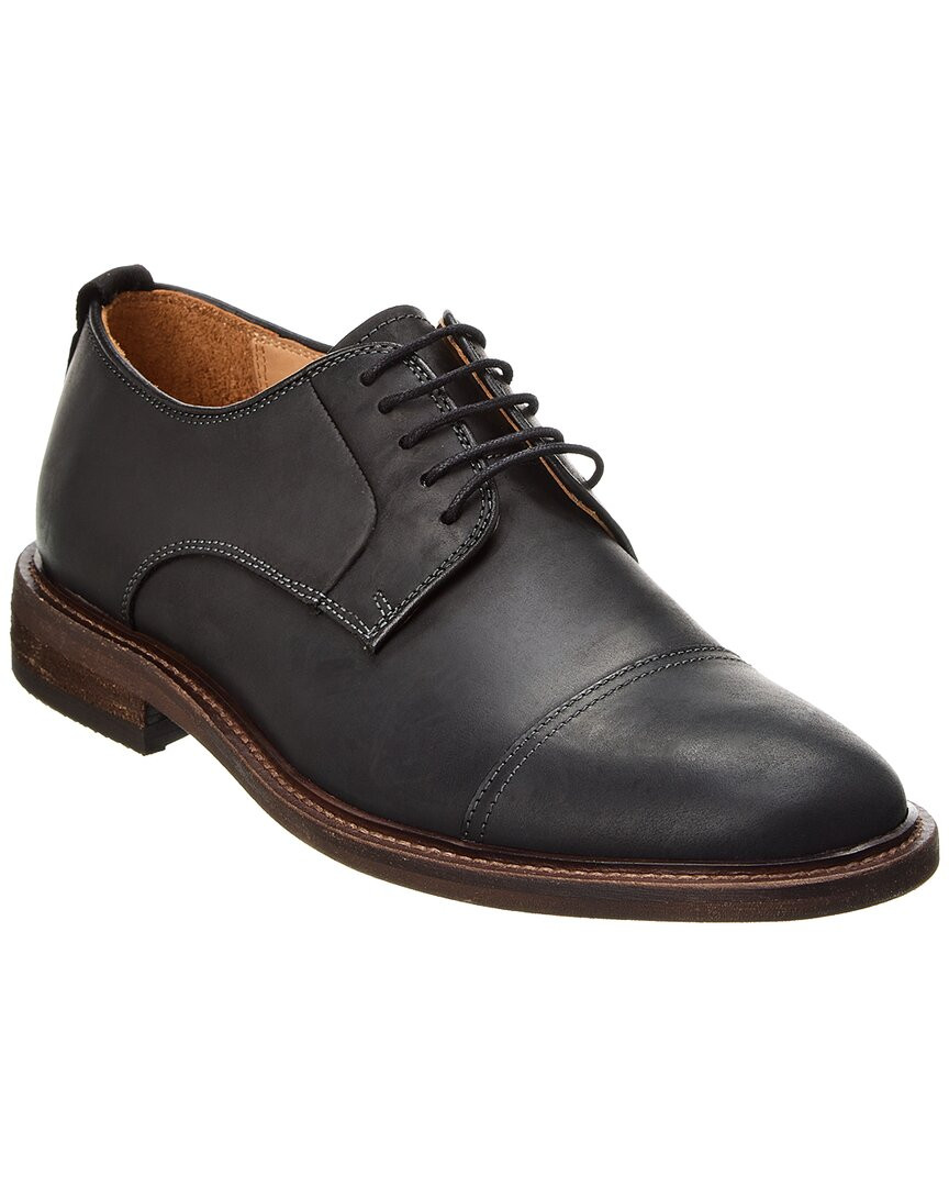 Мужская оксфордская кожа Warfield - Grand Pearson Leather Oxford черная 10 17690₽