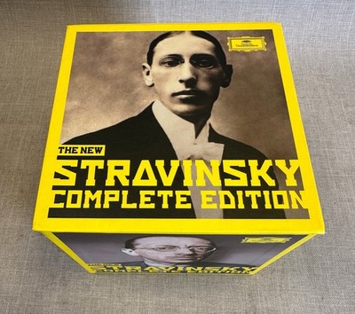 The New Igor Stravinsky Complete Edition 30-Disc CD Box Set Deutsche Grammophon