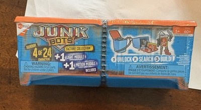 HEXBUG JUNKBOTS Industrial Dumpster Random 4 of 24 Factory Collection Robots New