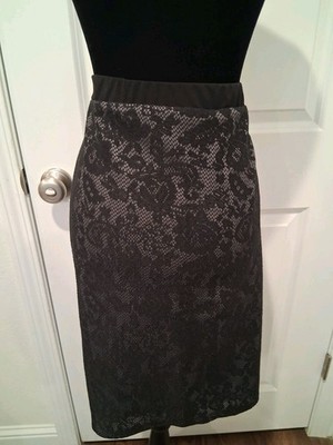 Women's Skirt  Size XL Sunny Leigh  Stretch Career  Church Wear Fully Lined 
